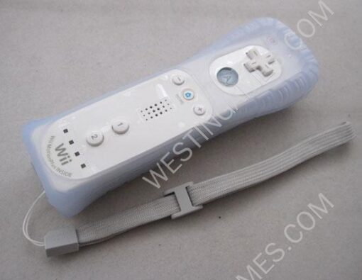2IN1 Remote Controller with Built-in Motion Plus for Nintendo Wii / WII U - White - Image 2