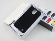3200mAh External Backup Battery Power Pack Aluminium Alloy w/ Leather for Samsung S4 I9500 - 2 Color 04