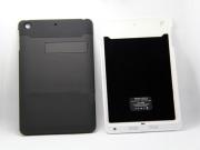 6800mAh External Backup Battery Power Pack Case for Apple iPad Mini - Black/White