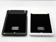 6800mAh External Backup Battery Power Pack Case for Apple iPad Mini - Black/White 02