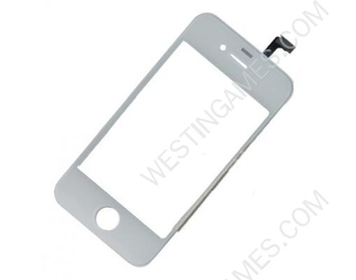 Replacement Touch Screen Glass for iPhone 4S - White