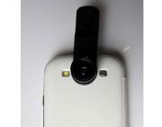 LX-U002 3in1 Universal Lens Clip w/ Fisheye,Macro and Wide Angle for iPhone/Samsung/ iPad - Black 05