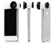 3 in 1 Camera Lens including Fisheye, Macro and Wide Angle for iPhone 5 - White 04