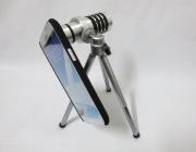 12X Zoom Metal Telescope Camera Lens Kit Magnifier + Tripod Stand + Case for Galaxy Note 2 N7100 03