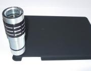 12X Zoom Metal Telescope Camera Lens Kit Magnifier + Tripod Stand + Case for iPad Mini 03