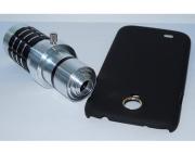 12X Zoom Metal Telescope Camera Lens Kit Magnifier + Tripod Stand + Case for Galaxy S4 I9500 04