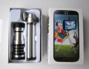 12X Zoom Metal Telescope Camera Lens Kit Magnifier + Tripod Stand + Case for Galaxy S4 I9500 06