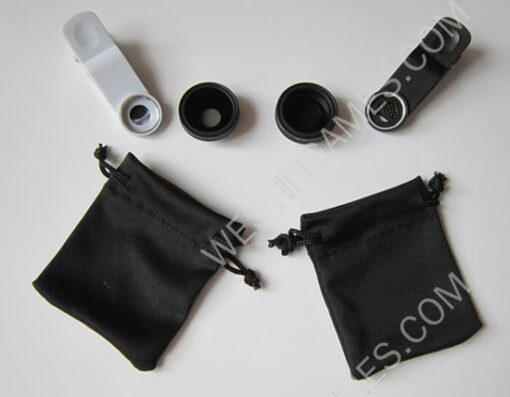 Universasl HD CPL Polarizer Lens Photographer Lens Clip for iPhone /iPad /Samsung - Black/White - Image 4
