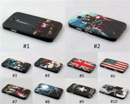 Relief Pattern Thin Protecting Cover Case For Samsung Galaxy S4 I9500 - 30 Themes