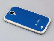 Metal Silk w/ White Side Battery Back Door Cover Case for Samsung S4 I9500 - 10 Colors 05