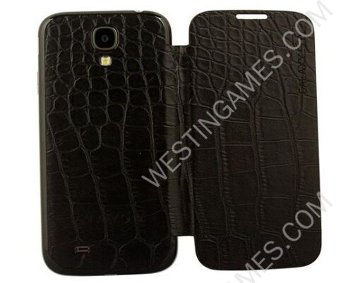 Leather Skin Housing Battery Cover and Front Case for Samsung Galaxy S IV S4 i9500 -12 Themes - Image 2