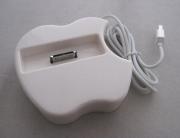 Data & Charger Dock Stand White for iPhone 3GS/4G/5G iPod Nano Touch