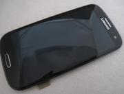 Full Original Samsung Galaxy S3 i9300 LCD Screen +Touch Digitizer with Frame/Button Assembly - Black