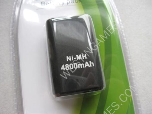 4800Mah Battery for XBOX360 Slim Wireless Controller - Black - Image 2