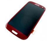 Samsung Galaxy SIII i9300 LCD Screen Display + Touch Digitizer Assembly - Red