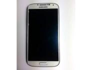 Original LCD Screen Display + Touch Panel Digitizer w/ Frame/Button for Galaxy S4 IV i9500 - White