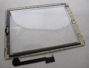 Full Glass Digitizer Touch Screen Assembly with Home Button and Adhesive for iPad 3 - White 02