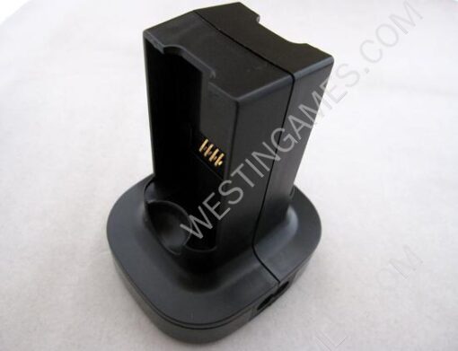 Dual Battery Charger Station 110~240V for Xbox 360 & Slim Wireless Controller - Black (US/EU Plug) - Image 2