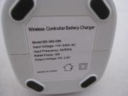 Dual Battery Charger Station 110~240V for Xbox 360 & Slim Wireless Controller - White (US Plug) 05