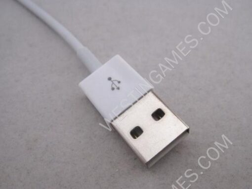 20CM Lightning to USB Charging & Data Cable Cord 8 Pin for iPhone 5 5G - White - Image 3