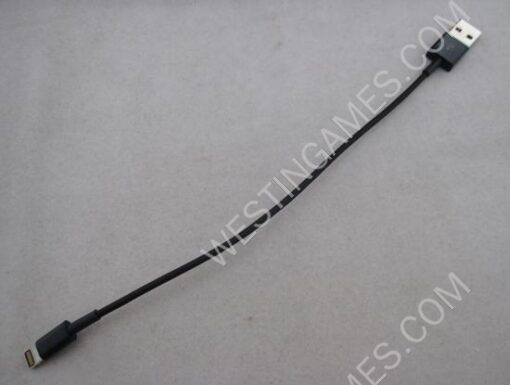 20CM Lightning to USB Charging & Data Cable Cord 8 Pin for iphone 5 5G - Black
