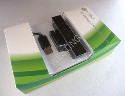 XBOX 360 Kinect Shaped PC Gaming Receiver for XBOX360 Wireless Controller / Headsets