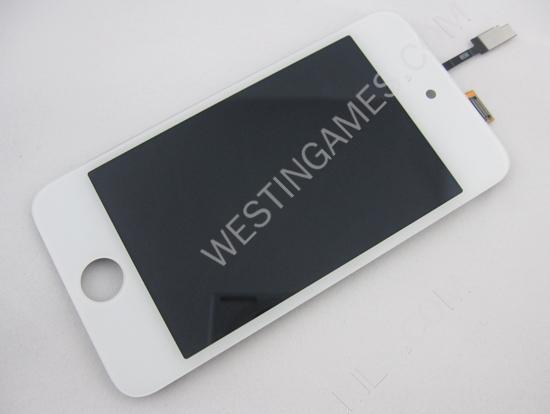 Complete Digitizer LCD Screen with Touch Screen Display for iPod Touch 4 - White