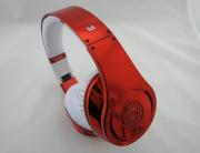 Monster Beats by Dr. Dre Studio Over-Ear Headphone Quality Sound Mirror Chrome - Red (A Grade) 03