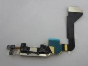 Charging Port Flex Cable Spare Part White for iPhone 4G 02