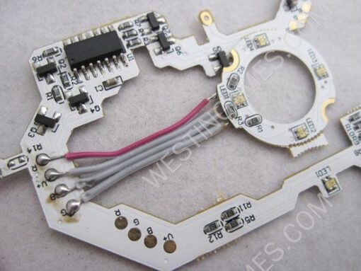 LED Lighting Thumbstick & Home Button Mod Kit with Clear Cap/Button for XBOX360 & Slim Controller - Image 3