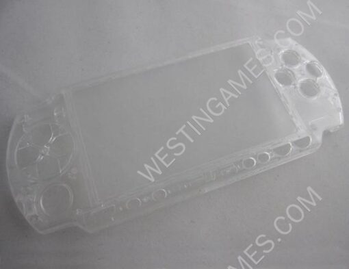 Replacement Faceplate Cover Transparent White for PSP 2000/Slim - Image 2