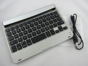 New Ultrabook Style Wireless Bluetooth Keyboard Stand For iPad Mini - Silver 02