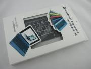 New Ultrabook Style Wireless Bluetooth Keyboard Stand For iPad Mini - Silver 06