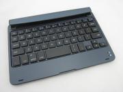 New Ultrabook Style Wireless Bluetooth Keyboard Stand For iPad Mini - Dark Blue