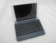 New Ultrabook Style Wireless Bluetooth Keyboard Stand For iPad Mini - Dark Blue 03