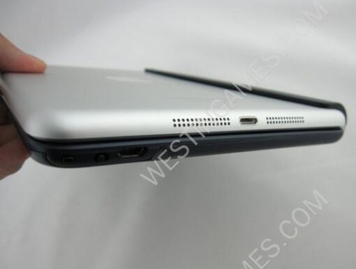New Ultrabook Style Wireless Bluetooth Keyboard Stand For iPad Mini - Dark Blue - Image 6