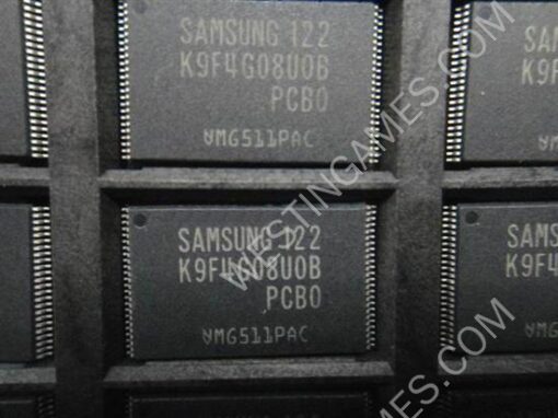 Samsung Nand Flash 512MB Memory K9F4G08U0B-PCBO IC Chip for XBOX360 Jasper (Pulled)