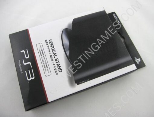 New Vertical Table Stand for Sony PS3 Super Slim CECH-4000 - Black