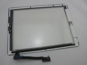 Front Touch Screen Glass with Home Button Digitizer Assembly for iPad 3 - White (Original) 02