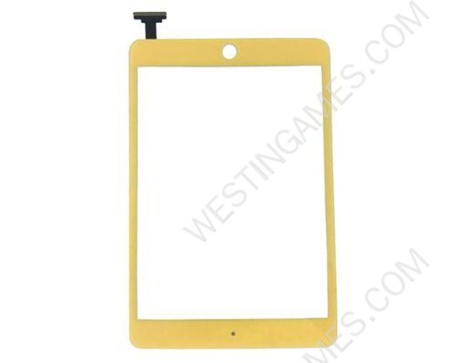 Replacement Touch Screen Digitizer with Home Button for iPad mini /iPad Mini 2 - Yellow (OEM)