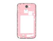 Middle Cover with Side Keys for Samsung Galaxy Note II N7100 - Pink