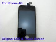 Original LCD Screen And Touch Screen Digitizer Glass Assembly for Apple iPhone 4G - Black (A Grade)