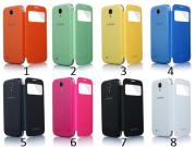 Automatic Sleep/Wake Function Luxury Leather Case Smart Cover for Samsung Galaxy S4 i9500 - 8 Colors 06