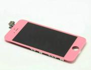 Full LCD Screen Display + Touch Screen Digitizer Assembly w/ Home Button for iPhone 5 - Pink