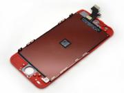 Full LCD Screen Display + Touch Screen Digitizer Assembly w/ Home Button for iPhone 5 - Red 02