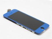 Full LCD Screen Display + Touch Screen Digitizer Assembly w/ Home Button for iPhone 5 - Deep Blue