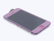 Full LCD Screen Display + Touch Screen Digitizer Assembly w/ Home Button for iPhone 5 - Purple