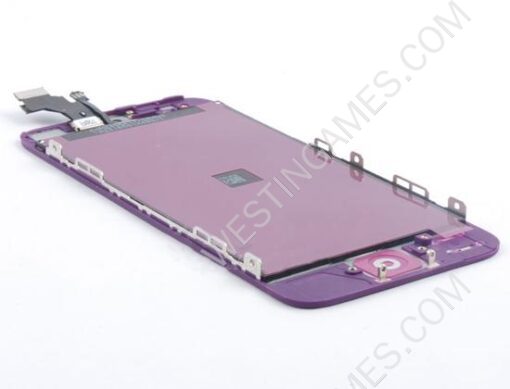 Full LCD Screen Display + Touch Screen Digitizer Assembly w/ Home Button for iPhone 5 - Purple - Image 2