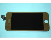 Front Mirror LCD Display + Touch Screen Digitizer Assembly w/ Home Button for iPhone 5 - Gold