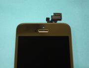 Front Mirror LCD Display + Touch Screen Digitizer Assembly w/ Home Button for iPhone 5 - Gold 02